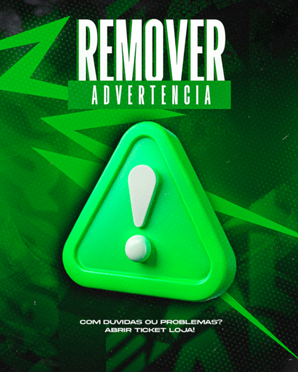REMOVER 1 ADVERTENCIA