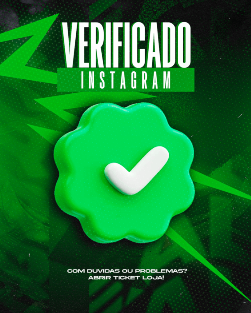 VERIFICADO NO INSTAGRAM