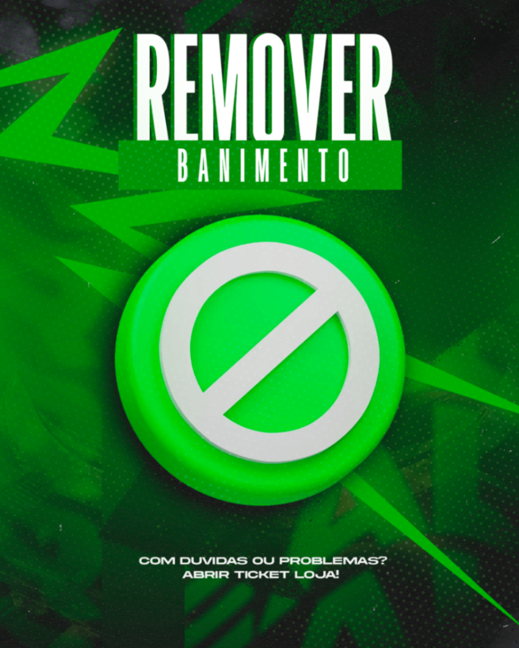 REMOVER BANIMENTO